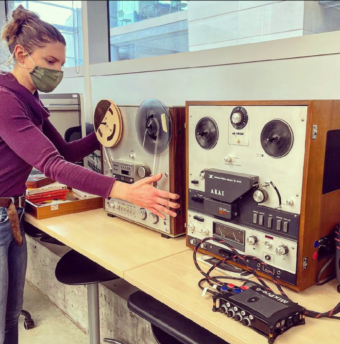 It's more of a feeling… Digitizing Reel-to-Reel for the SpokenWeb SoundBox  Collection – The AMP Lab